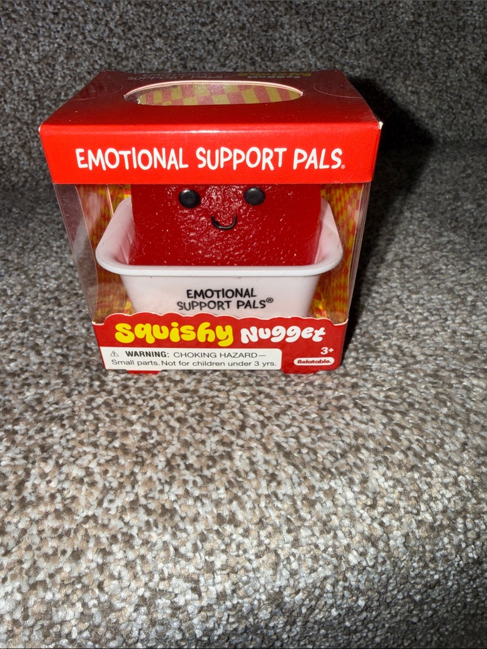 Emotional Support Pals Squishy Nugget| Red